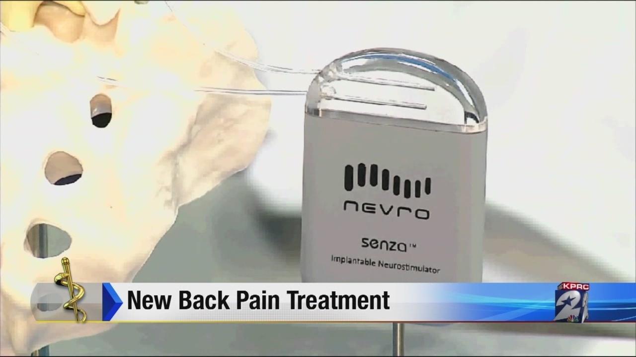 New implant helps ease chronic back pain